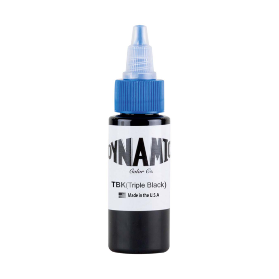 Dynamic Triple Black Tattoo Ink- 1oz