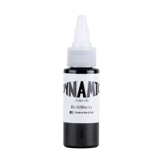 Dynamic Black Tattoo Ink - 1oz