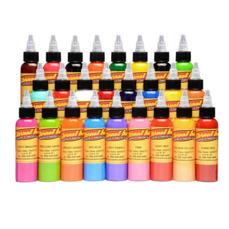 Eternal Top 25 Color Tattoo Ink Set - 1 oz