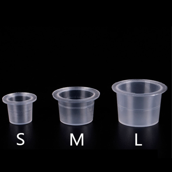 Tattoo Ink Cups Pack of 1000 Pc (Small) - Tattoo Gizmo