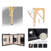 TG-3 Fold Portable Wooden Tattoo Bed