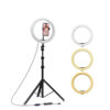 LED Ring Light with Tripod Floor Stand - 18 inch