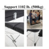 TG-3 Fold Portable Aluminum Tattoo Bed Chair