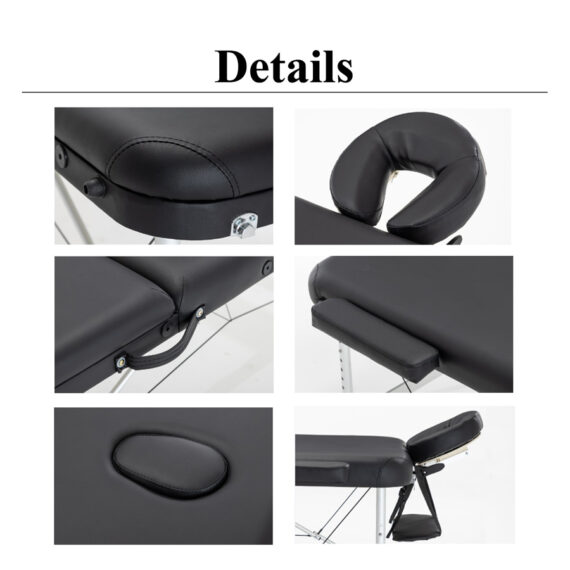 TG-3 Fold Portable Aluminum Tattoo Bed Chair