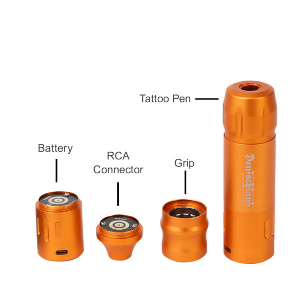 Deutschland Liberty V2 Tattoo Machine (Orange)