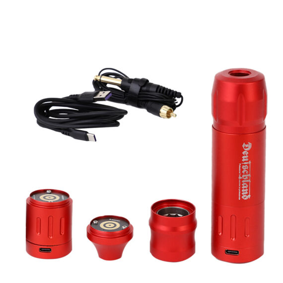 Deutschland Liberty V2 Tattoo Machine - (Red)
