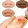 Fake Silicone Tattoo Lips Practice Skin