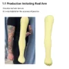 Tattoo Practice Silicone Arm, 24.8 inch 1:1 High Simulation Tattooing Practice Skin